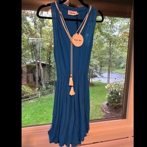 Line & Dot, IGLESIA CONTRAST STITCH DRESS